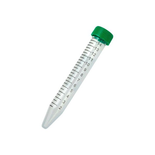 Celltreat 15ml Centrifuge Tube, Caps and Tubes Packed Separately, Non-Sterile, 500/Case 229452 - main